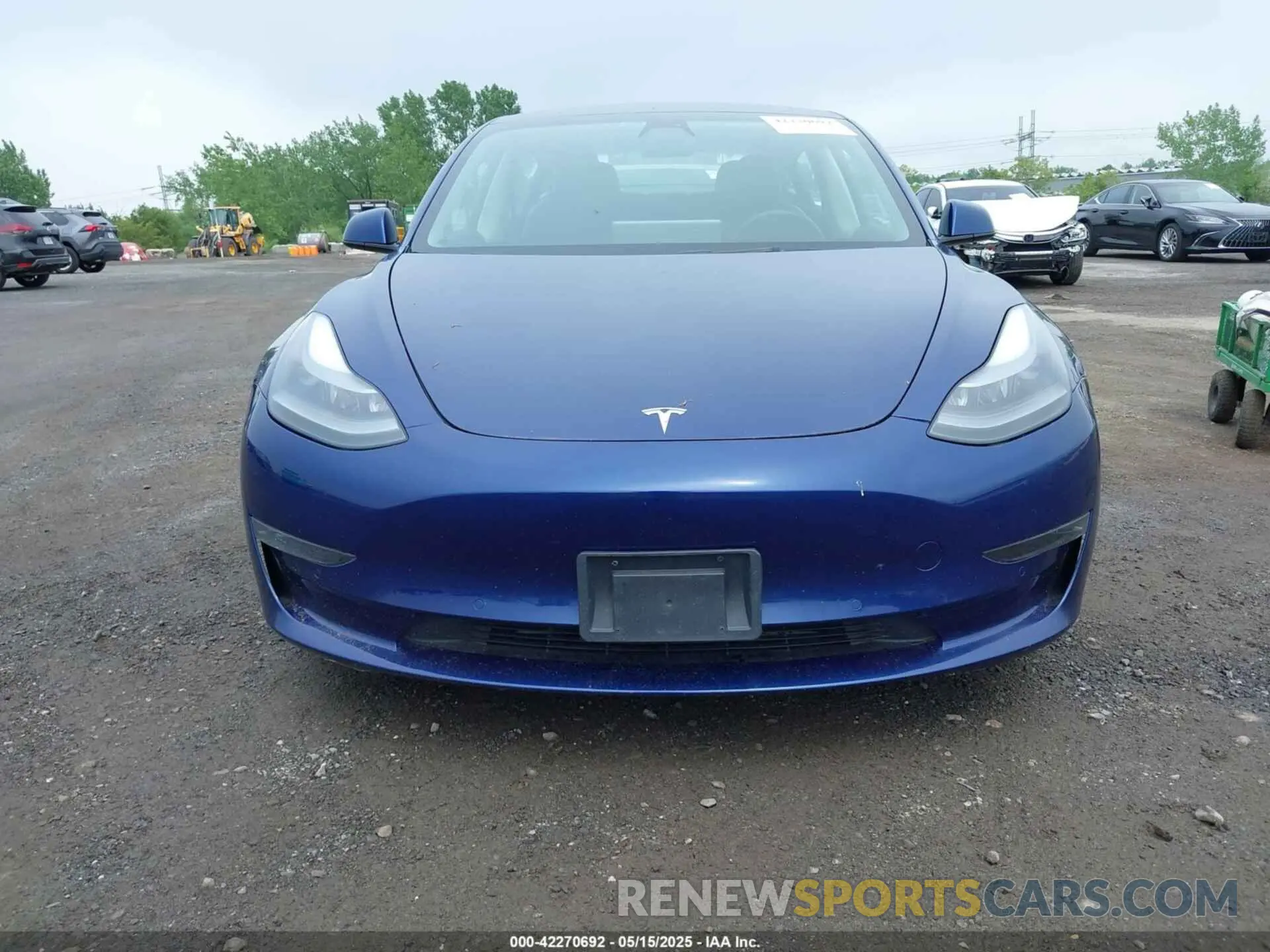 12 Фотография поврежденного автомобиля 5YJ3E1EB1NF115049 TESLA MODEL 3 2022