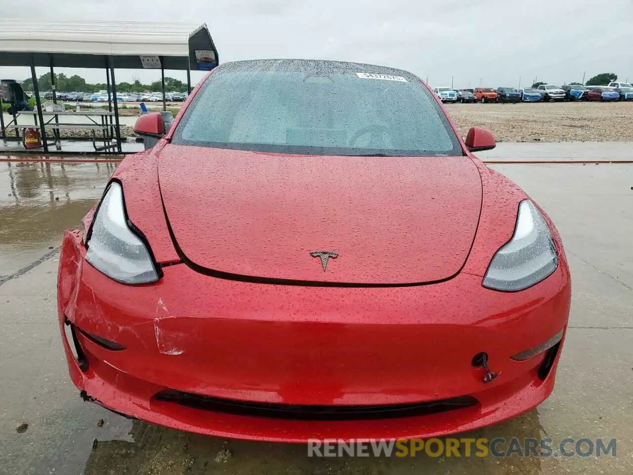 5 Photograph of a damaged car 5YJ3E1EB1NF115200 TESLA MODEL 3 2022