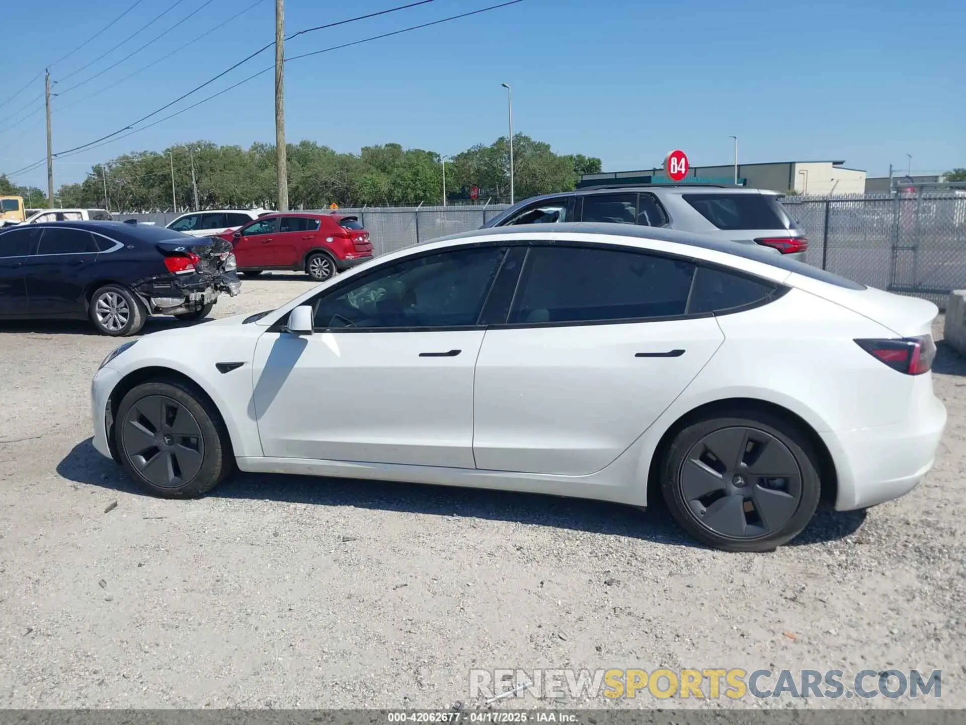 13 Photograph of a damaged car 5YJ3E1EB1NF116850 TESLA MODEL 3 2022