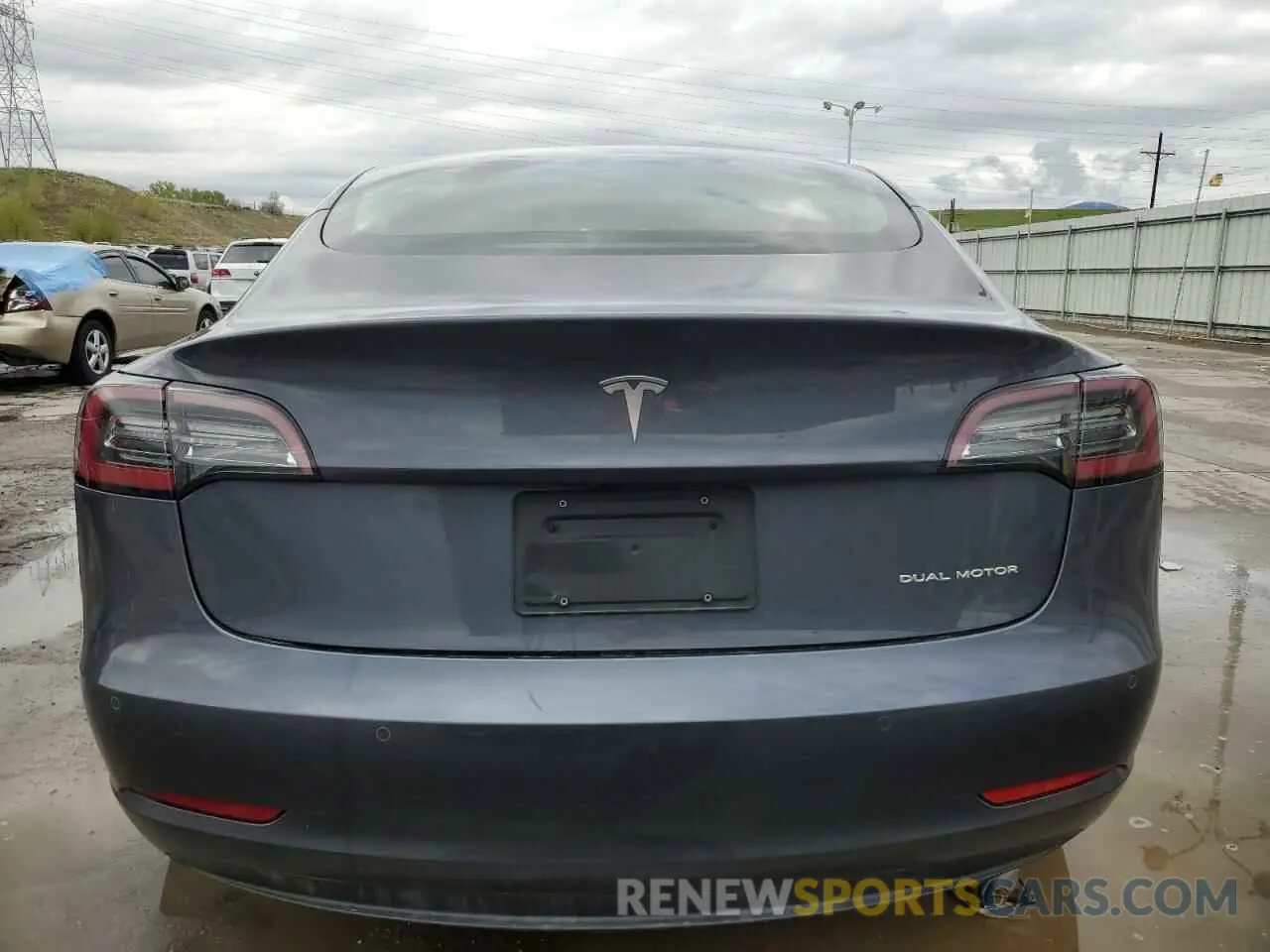 6 Photograph of a damaged car 5YJ3E1EB1NF120316 TESLA MODEL 3 2022