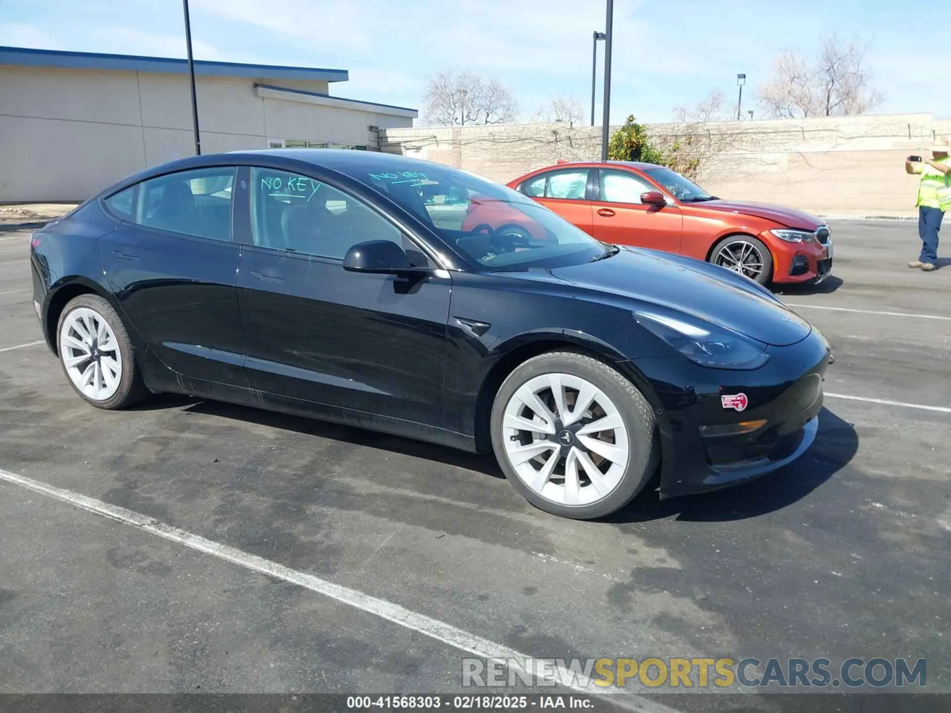 13 Photograph of a damaged car 5YJ3E1EB1NF133356 TESLA MODEL 3 2022