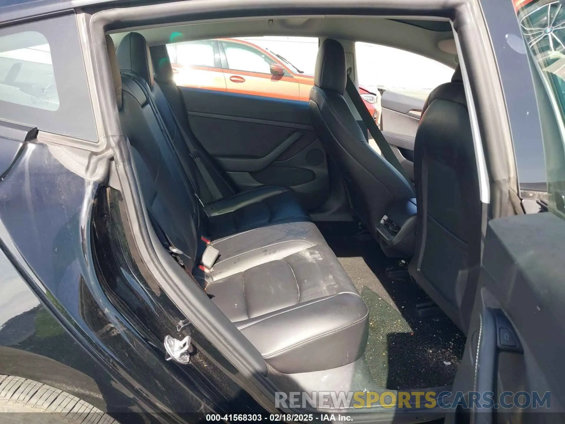 8 Photograph of a damaged car 5YJ3E1EB1NF133356 TESLA MODEL 3 2022