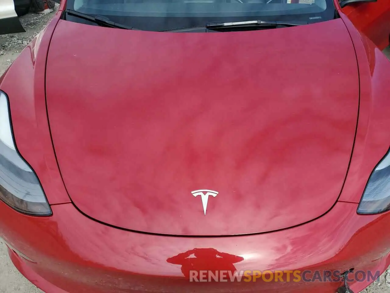 11 Фотография поврежденного автомобиля 5YJ3E1EB1NF135544 TESLA MODEL 3 2022