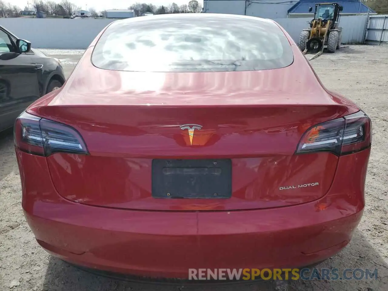 6 Фотография поврежденного автомобиля 5YJ3E1EB1NF135544 TESLA MODEL 3 2022