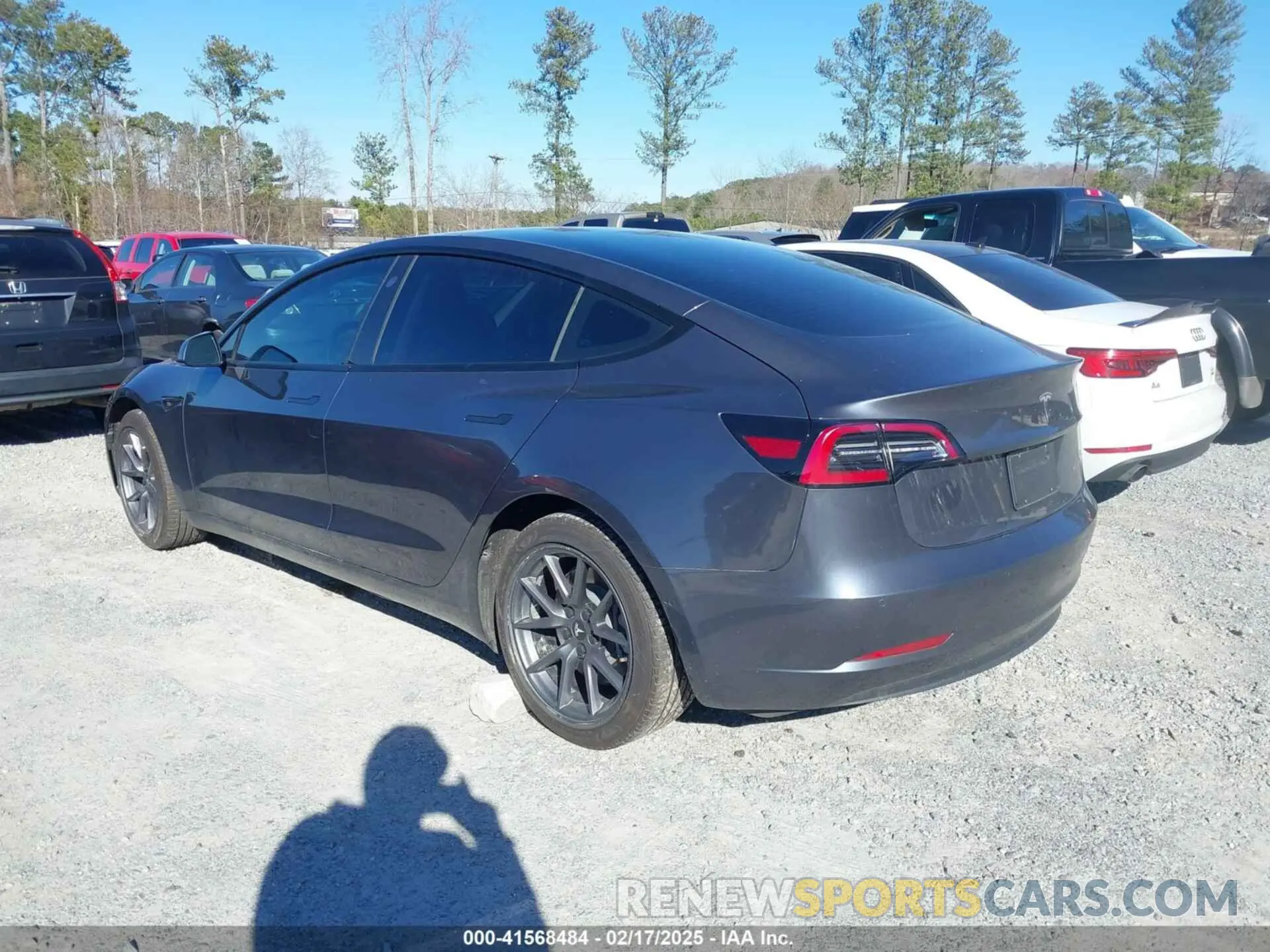 14 Фотография поврежденного автомобиля 5YJ3E1EB1NF136788 TESLA MODEL 3 2022