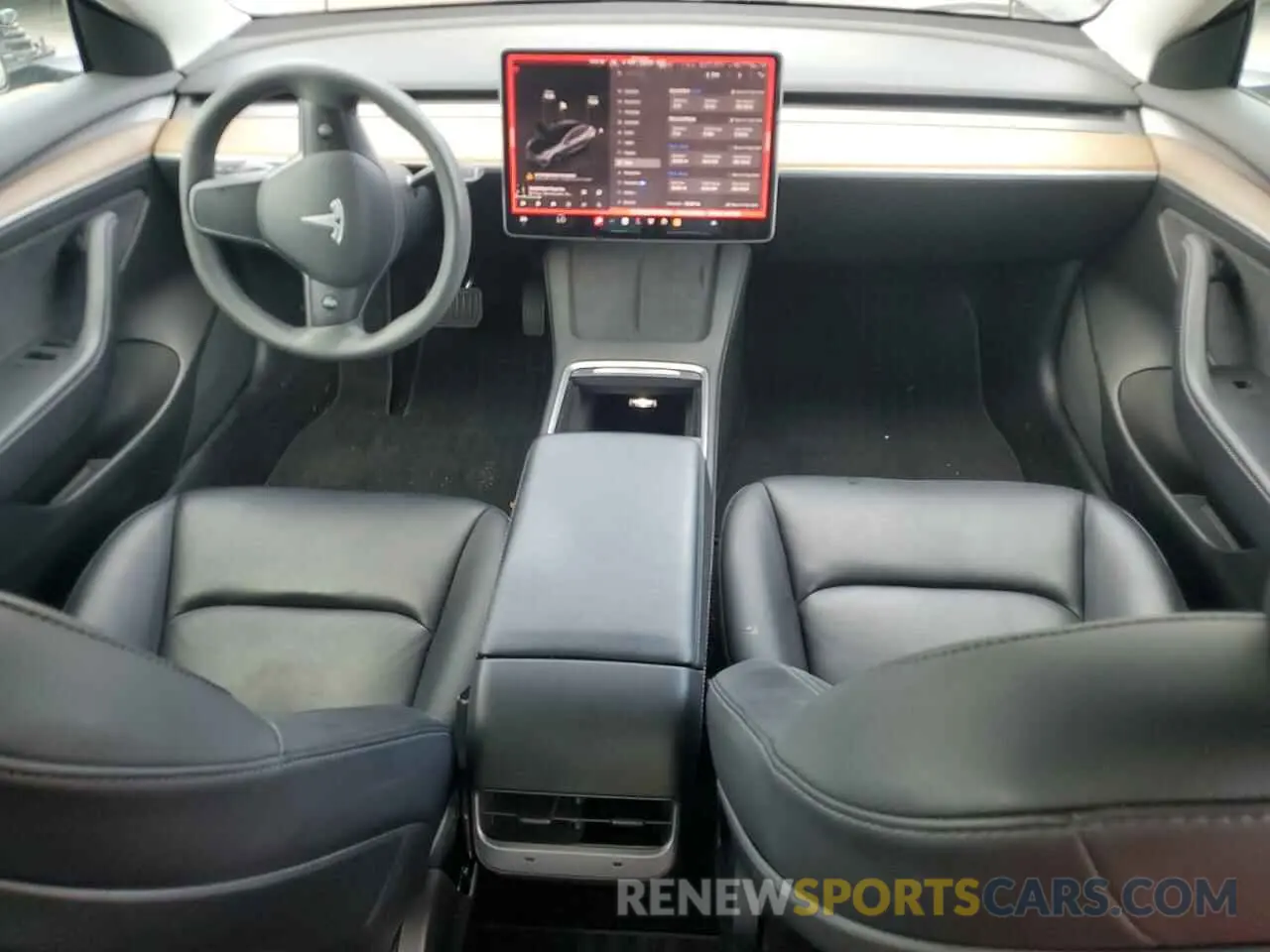 8 Photograph of a damaged car 5YJ3E1EB1NF175638 TESLA MODEL 3 2022