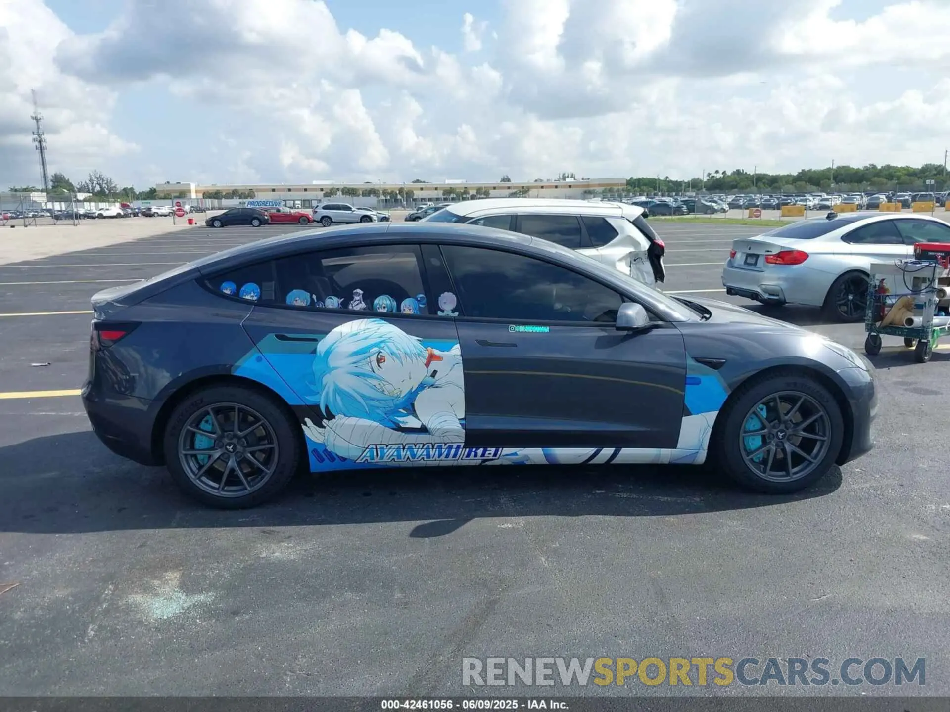 14 Фотография поврежденного автомобиля 5YJ3E1EB1NF176739 TESLA MODEL 3 2022
