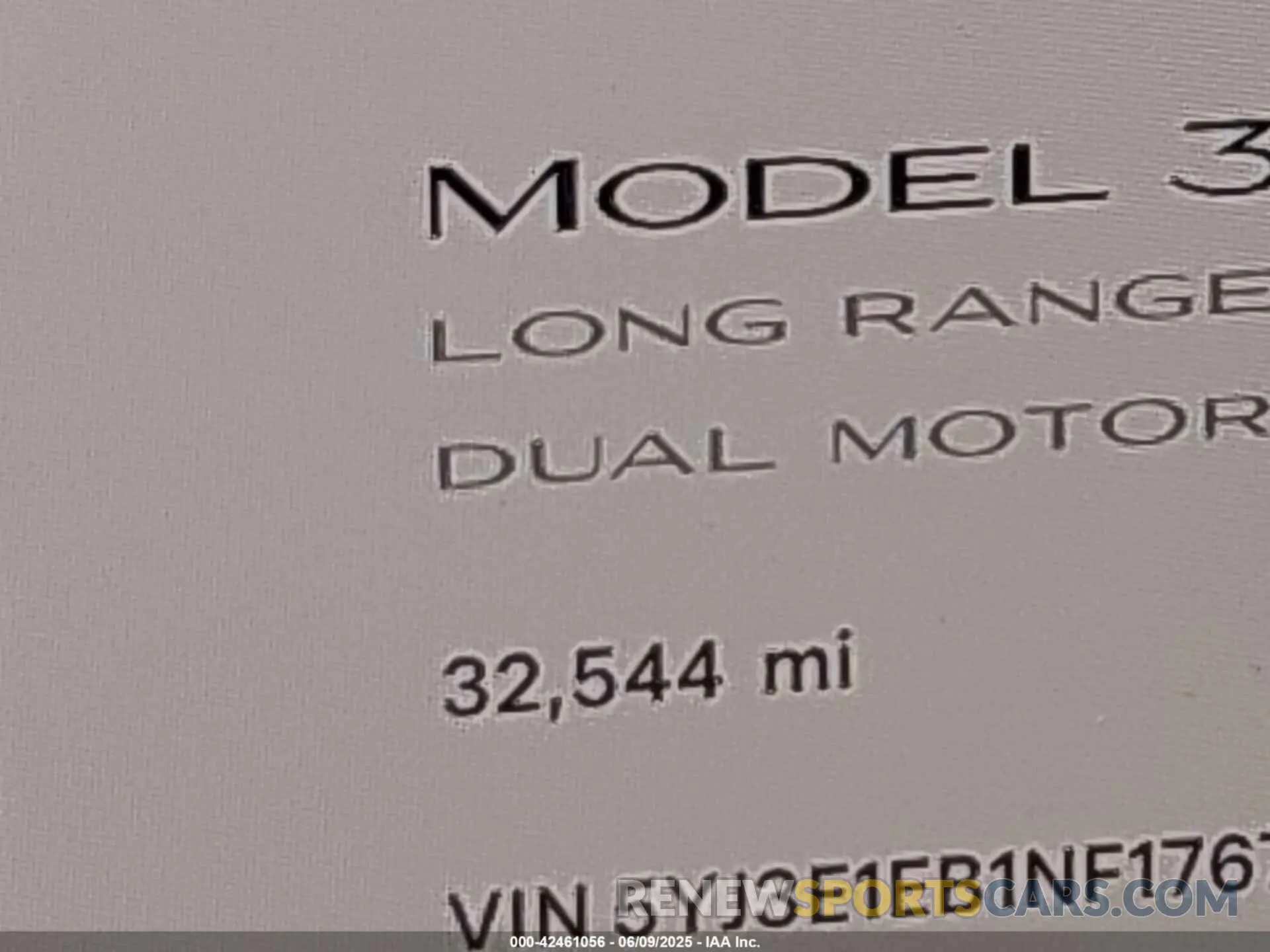 16 Фотография поврежденного автомобиля 5YJ3E1EB1NF176739 TESLA MODEL 3 2022