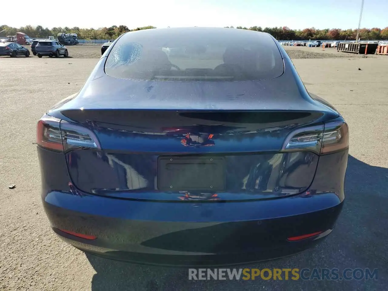6 Photograph of a damaged car 5YJ3E1EB1NF182296 TESLA MODEL 3 2022