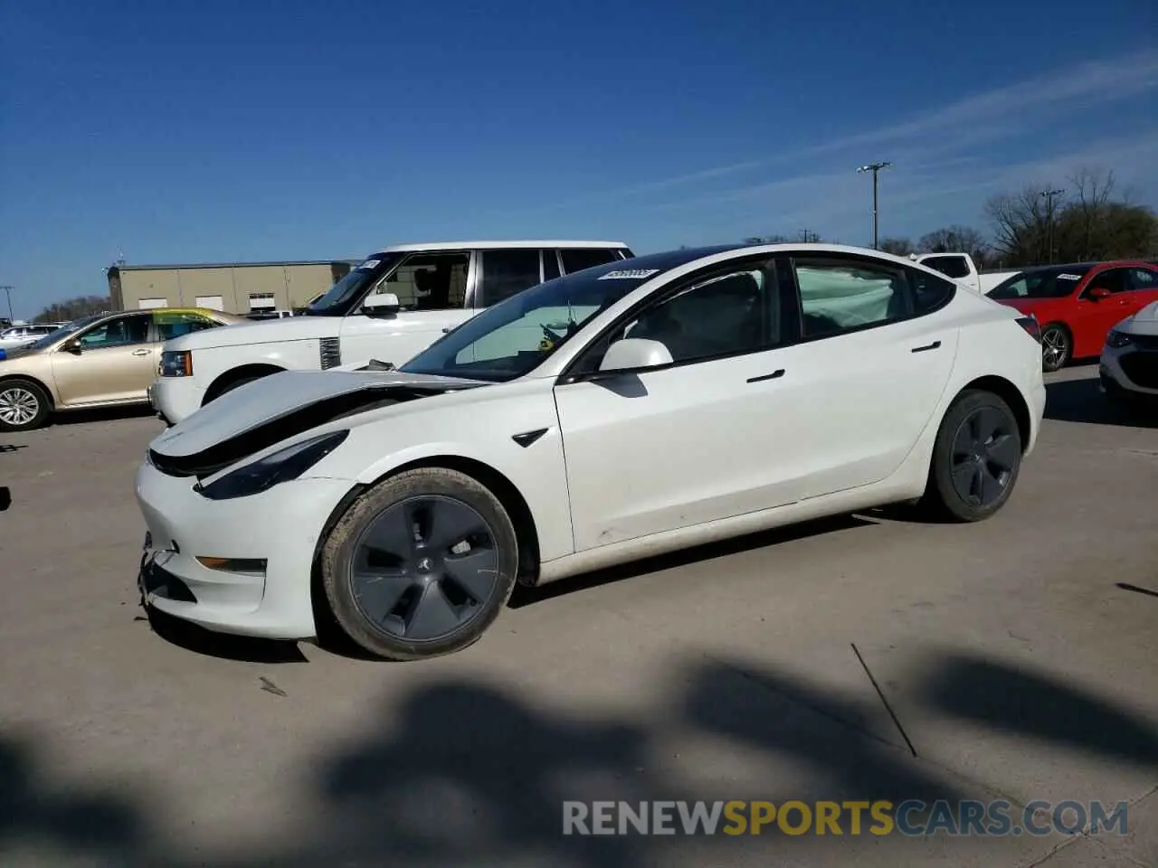 1 Фотография поврежденного автомобиля 5YJ3E1EB1NF236986 TESLA MODEL 3 2022