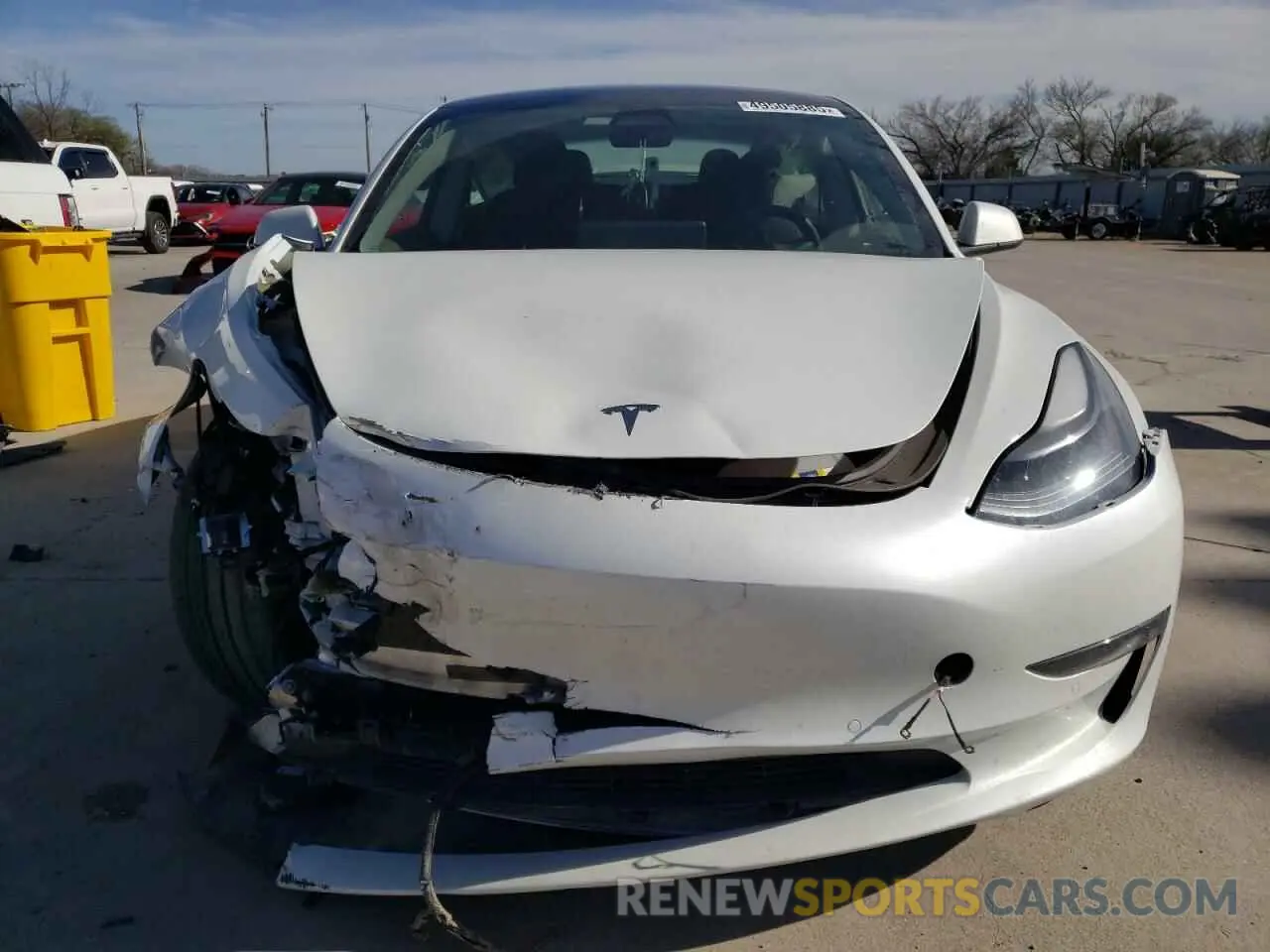 5 Фотография поврежденного автомобиля 5YJ3E1EB1NF236986 TESLA MODEL 3 2022