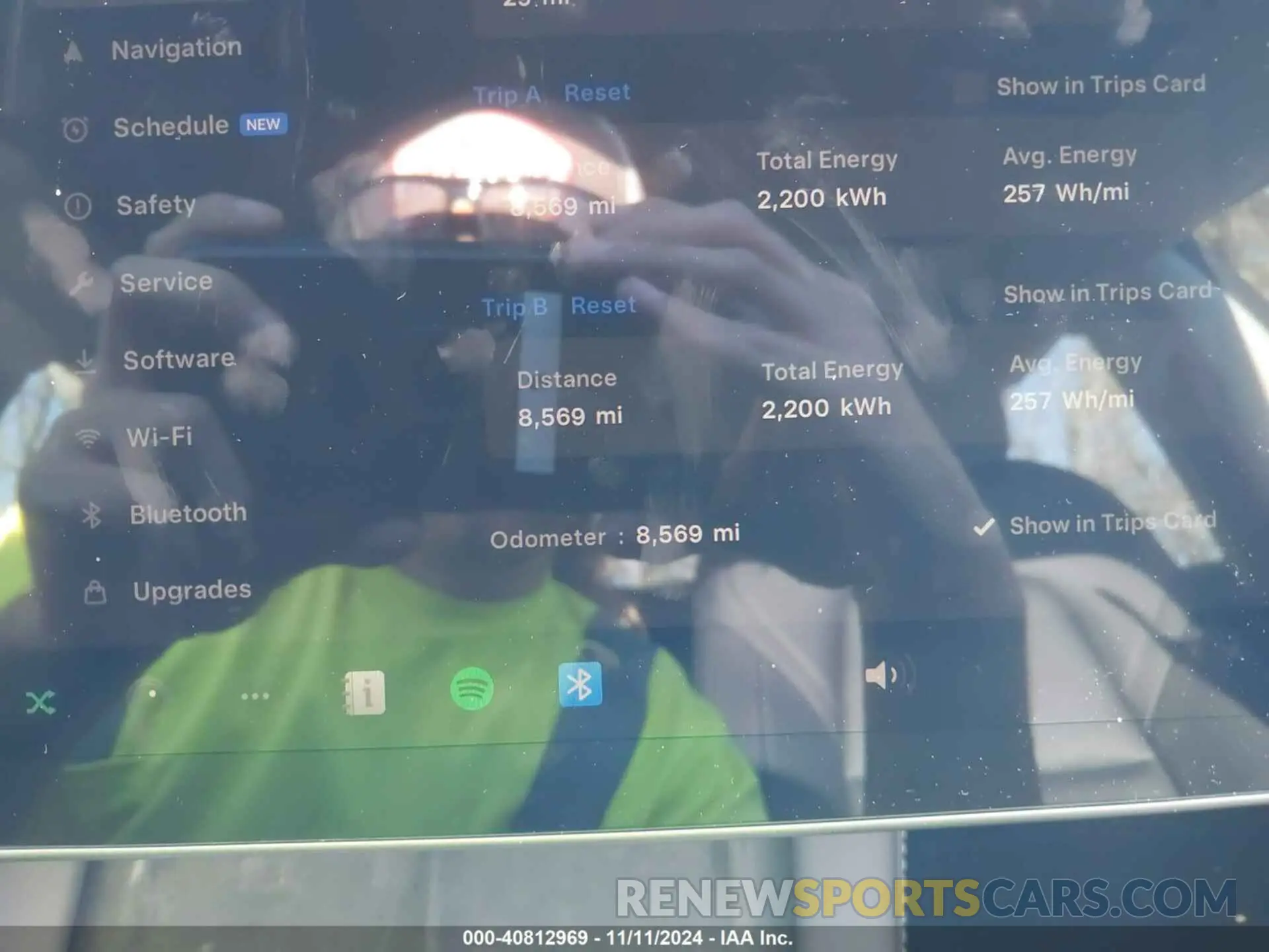 7 Photograph of a damaged car 5YJ3E1EB1NF260950 TESLA MODEL 3 2022