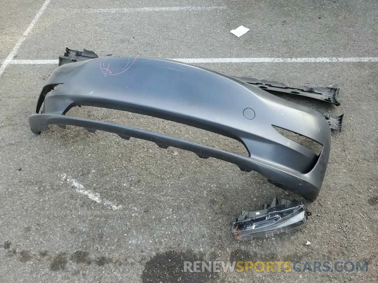 12 Photograph of a damaged car 5YJ3E1EB1NF297402 TESLA MODEL 3 2022