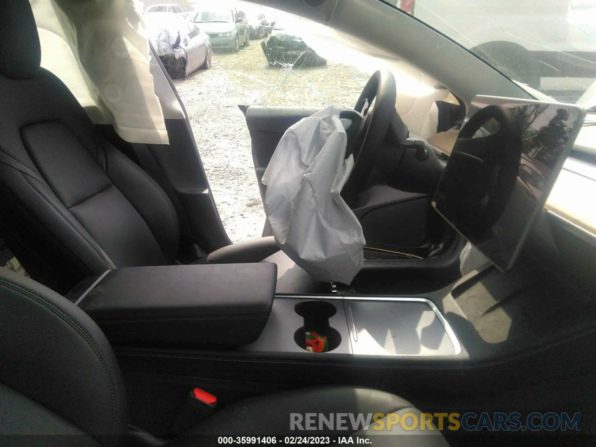 5 Фотография поврежденного автомобиля 5YJ3E1EB1NF304915 TESLA MODEL 3 2022