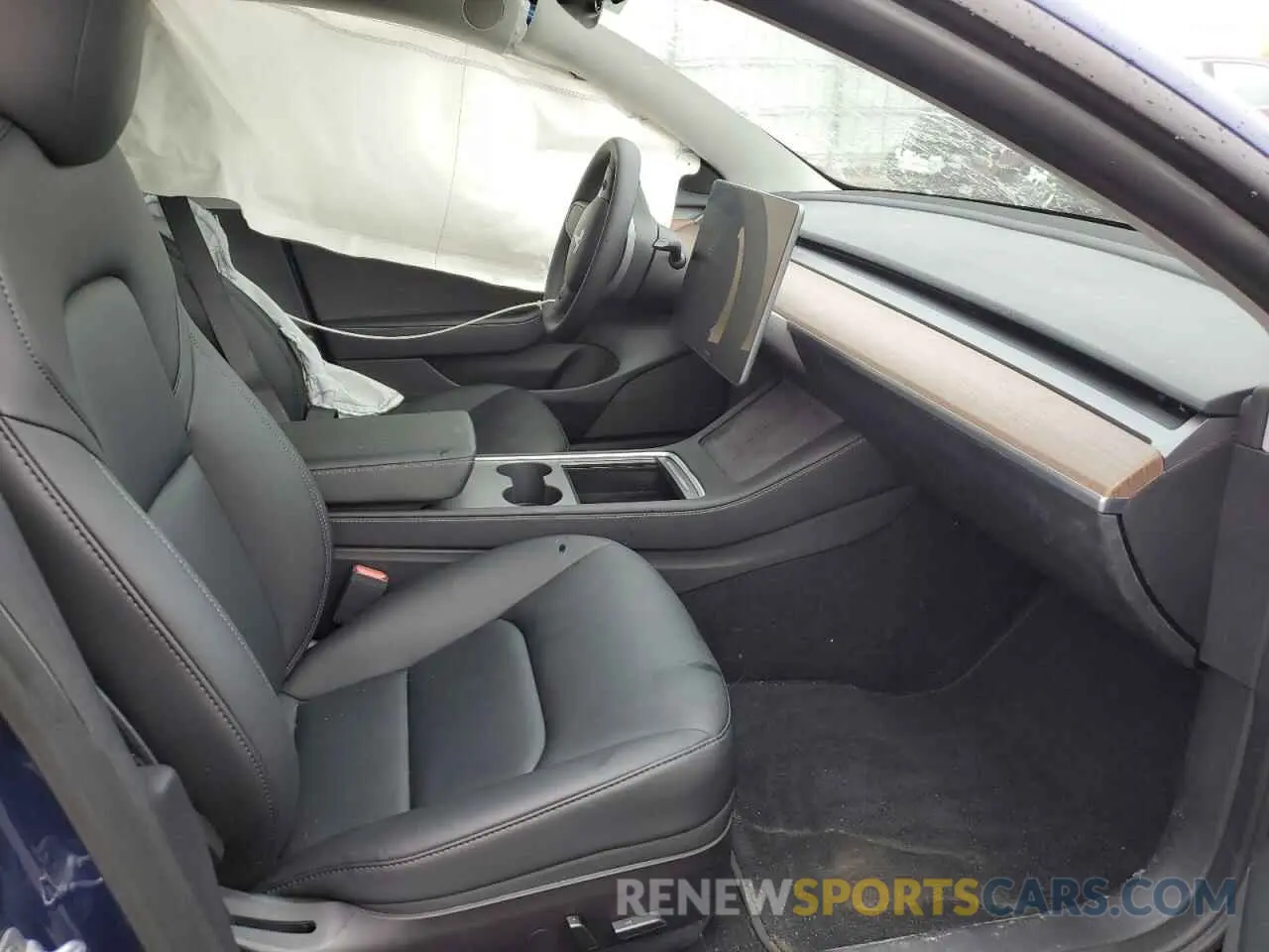 7 Photograph of a damaged car 5YJ3E1EB1NF313243 TESLA MODEL 3 2022