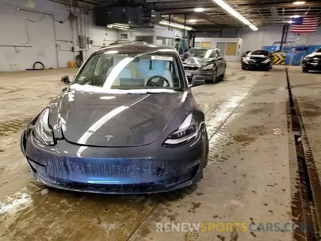 10 Photograph of a damaged car 5YJ3E1EB1NF317762 TESLA MODEL 3 2022