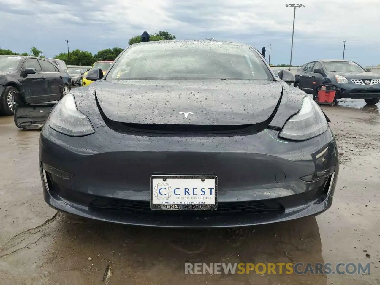 5 Фотография поврежденного автомобиля 5YJ3E1EB1NF321522 TESLA MODEL 3 2022