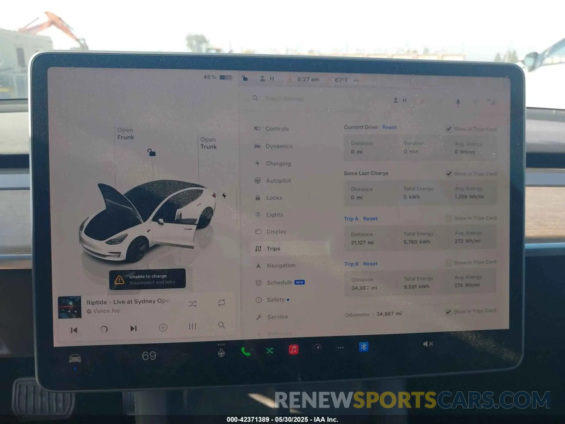 7 Фотография поврежденного автомобиля 5YJ3E1EB1NF332200 TESLA MODEL 3 2022