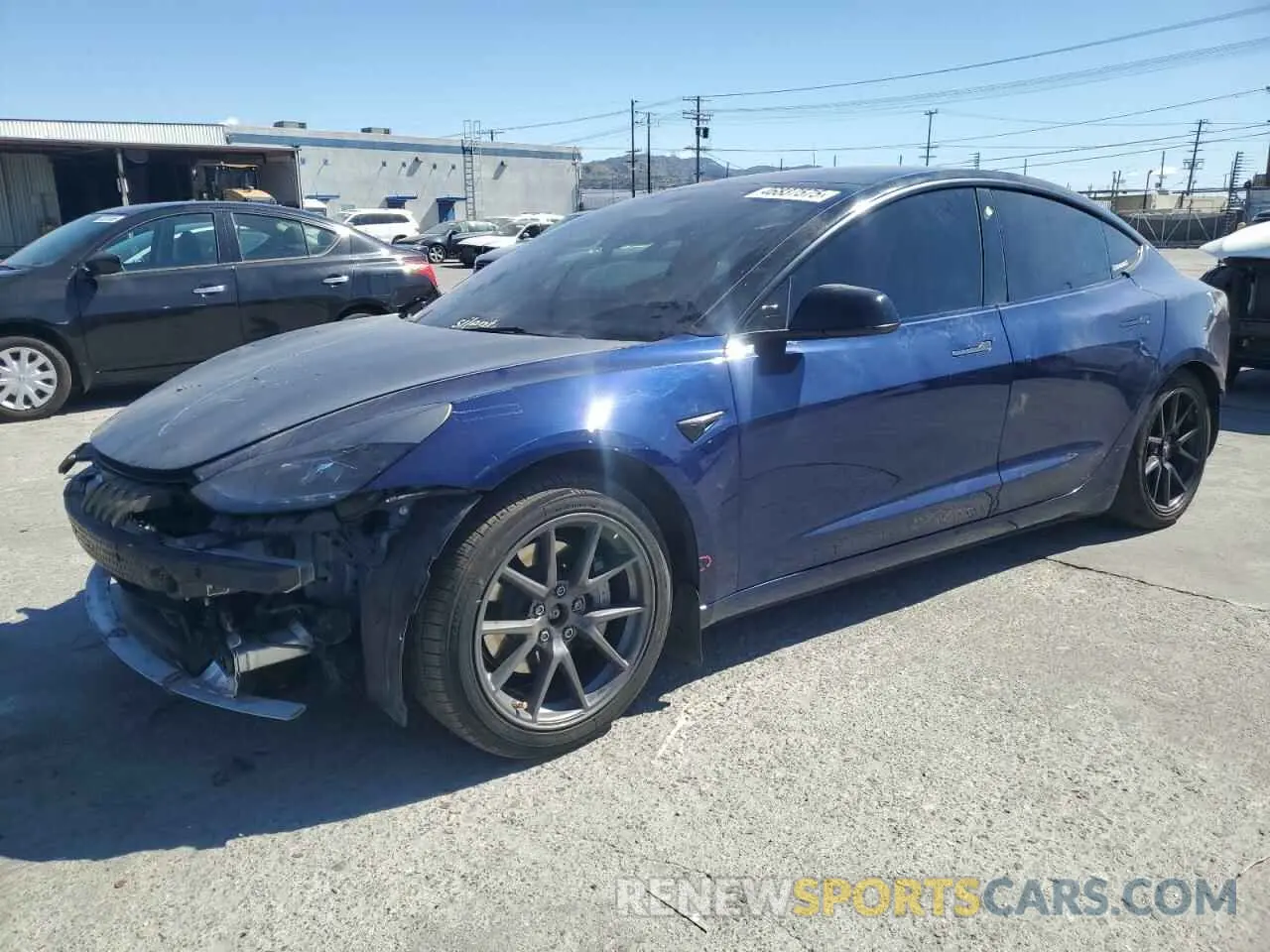 1 Фотография поврежденного автомобиля 5YJ3E1EB1NF339163 TESLA MODEL 3 2022