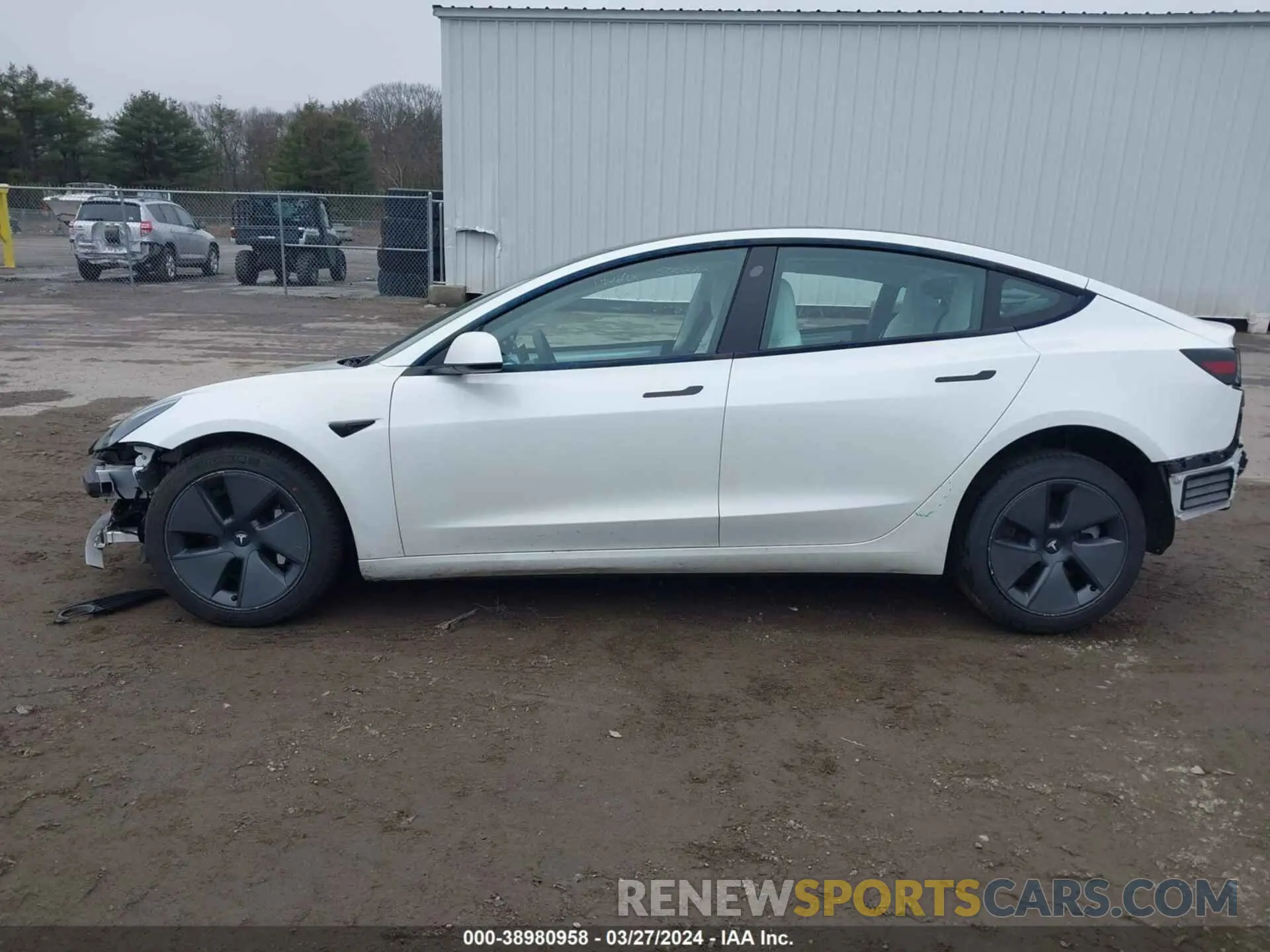 15 Photograph of a damaged car 5YJ3E1EB2NF101869 TESLA MODEL 3 2022