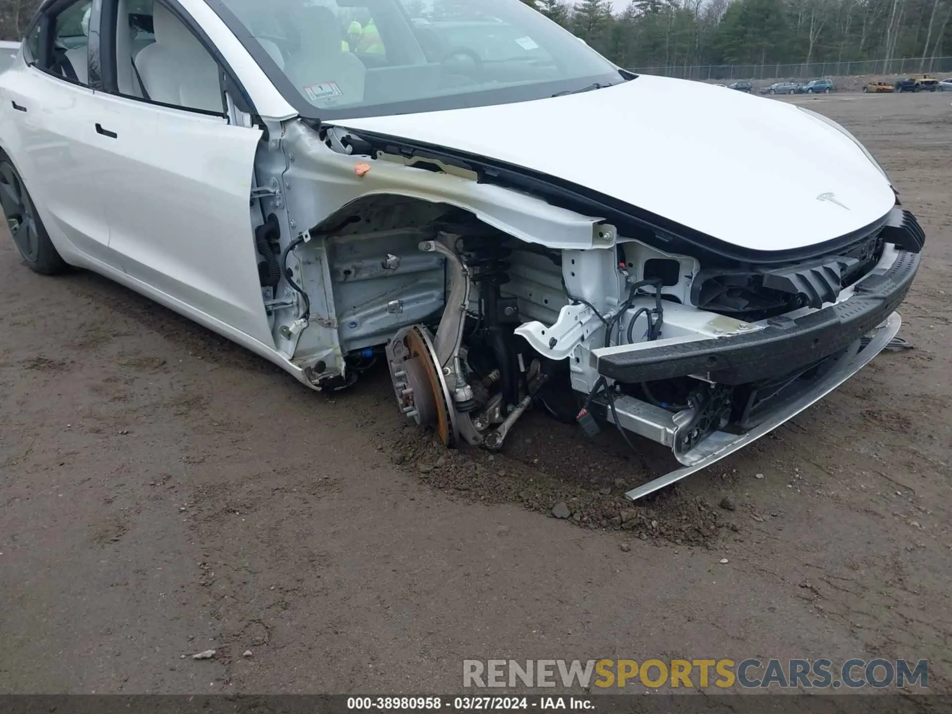 21 Photograph of a damaged car 5YJ3E1EB2NF101869 TESLA MODEL 3 2022