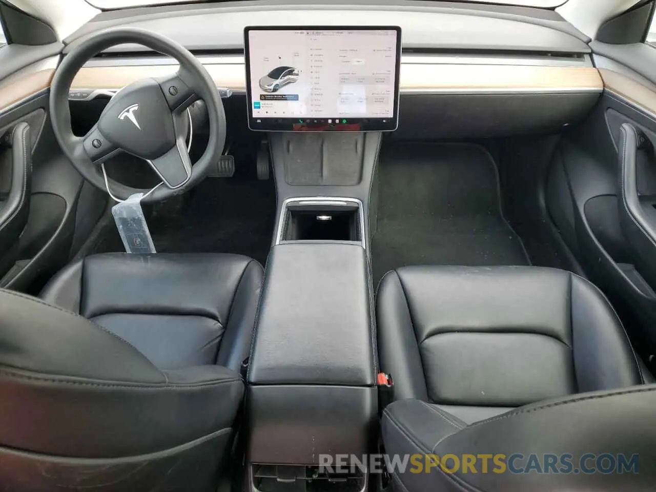 8 Photograph of a damaged car 5YJ3E1EB2NF105145 TESLA MODEL 3 2022