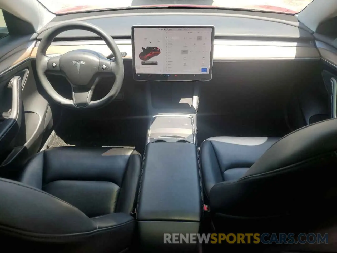 8 Фотография поврежденного автомобиля 5YJ3E1EB2NF112449 TESLA MODEL 3 2022