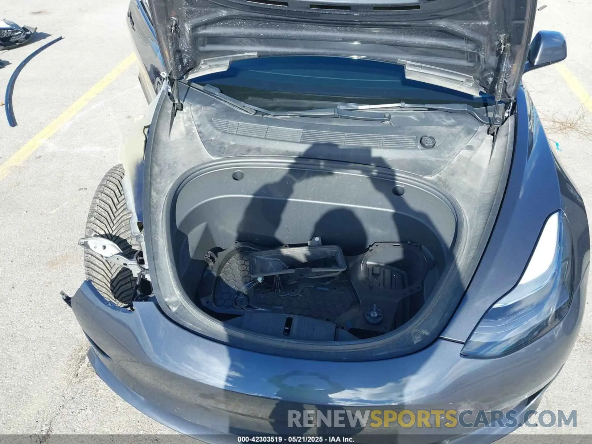 10 Фотография поврежденного автомобиля 5YJ3E1EB2NF126562 TESLA MODEL 3 2022