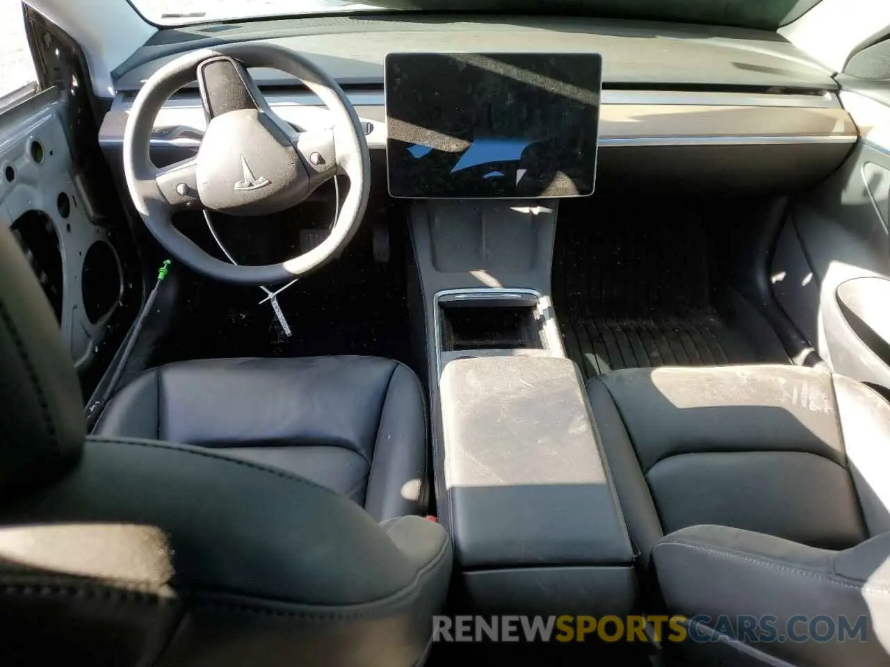 8 Фотография поврежденного автомобиля 5YJ3E1EB2NF127517 TESLA MODEL 3 2022