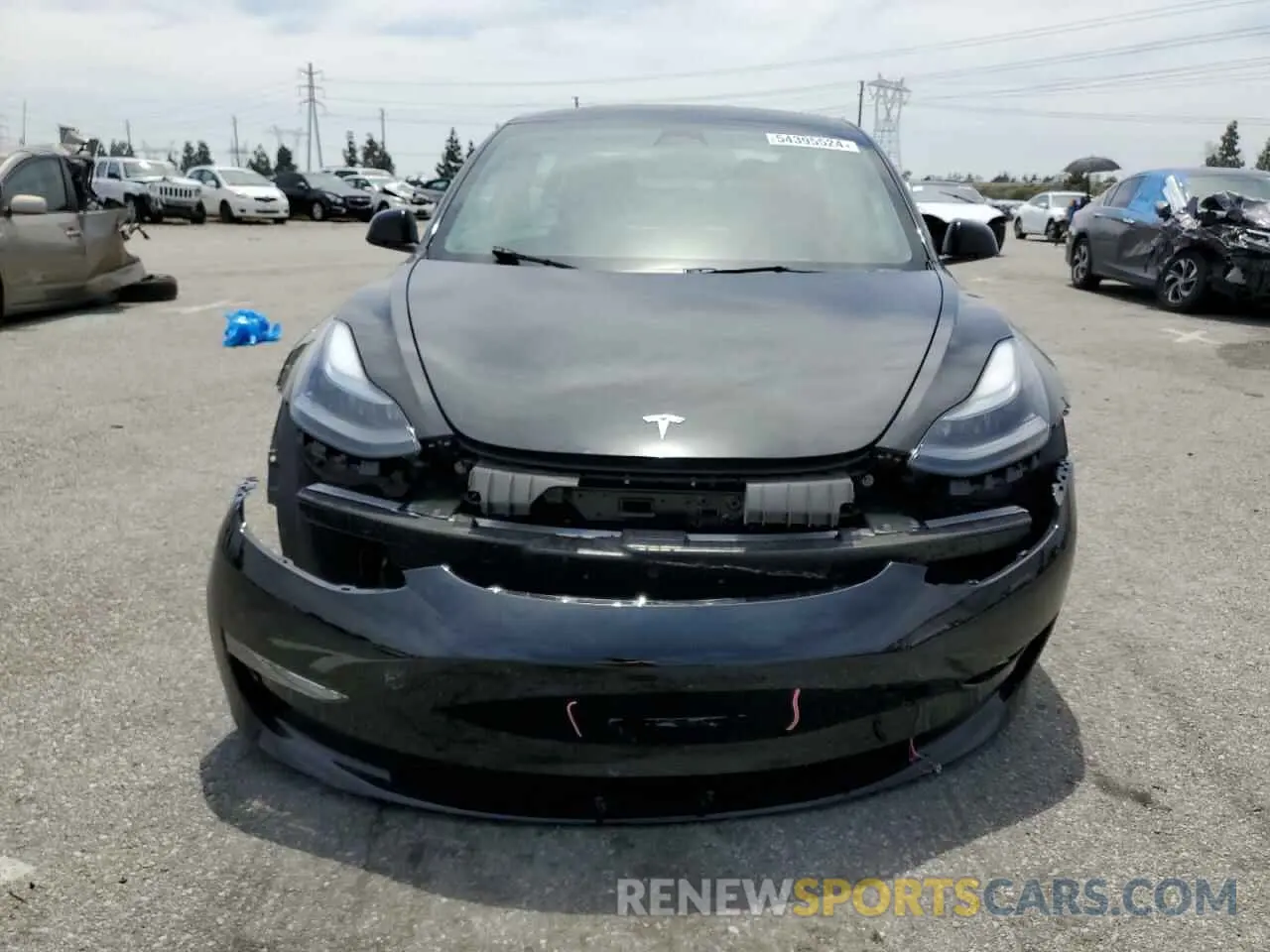 5 Photograph of a damaged car 5YJ3E1EB2NF138095 TESLA MODEL 3 2022