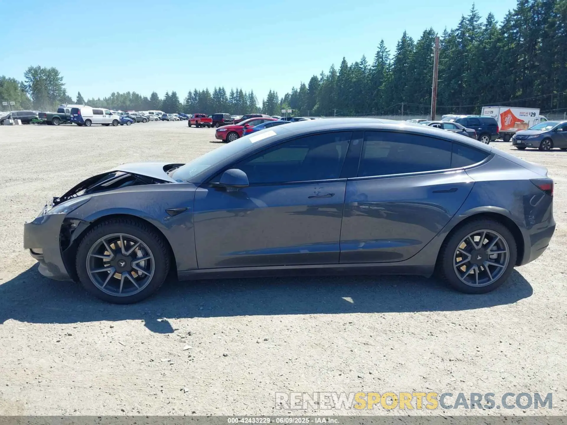 14 Photograph of a damaged car 5YJ3E1EB2NF182940 TESLA MODEL 3 2022