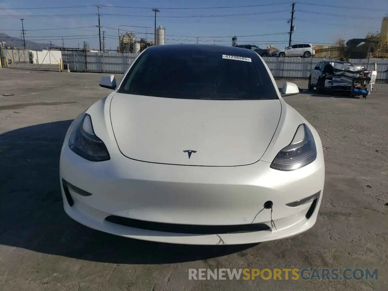 5 Фотография поврежденного автомобиля 5YJ3E1EB2NF210008 TESLA MODEL 3 2022