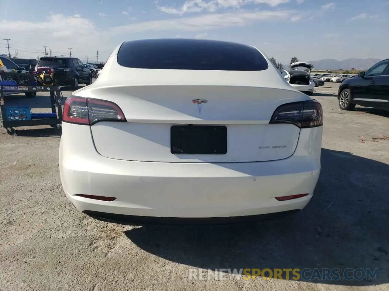 6 Фотография поврежденного автомобиля 5YJ3E1EB2NF210008 TESLA MODEL 3 2022