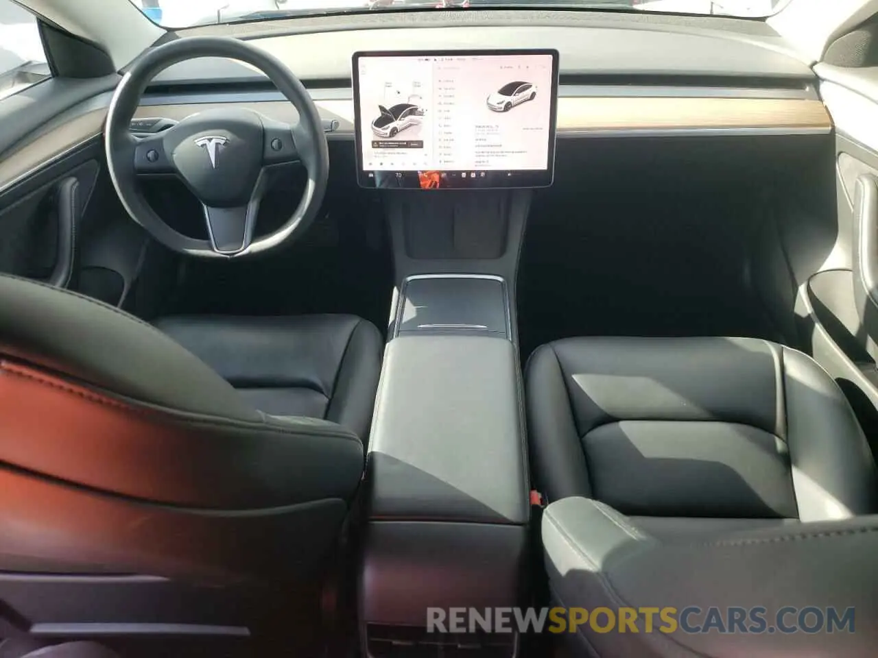 8 Фотография поврежденного автомобиля 5YJ3E1EB2NF210008 TESLA MODEL 3 2022