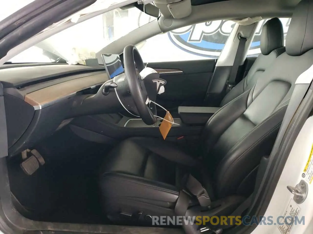7 Photograph of a damaged car 5YJ3E1EB2NF267485 TESLA MODEL 3 2022