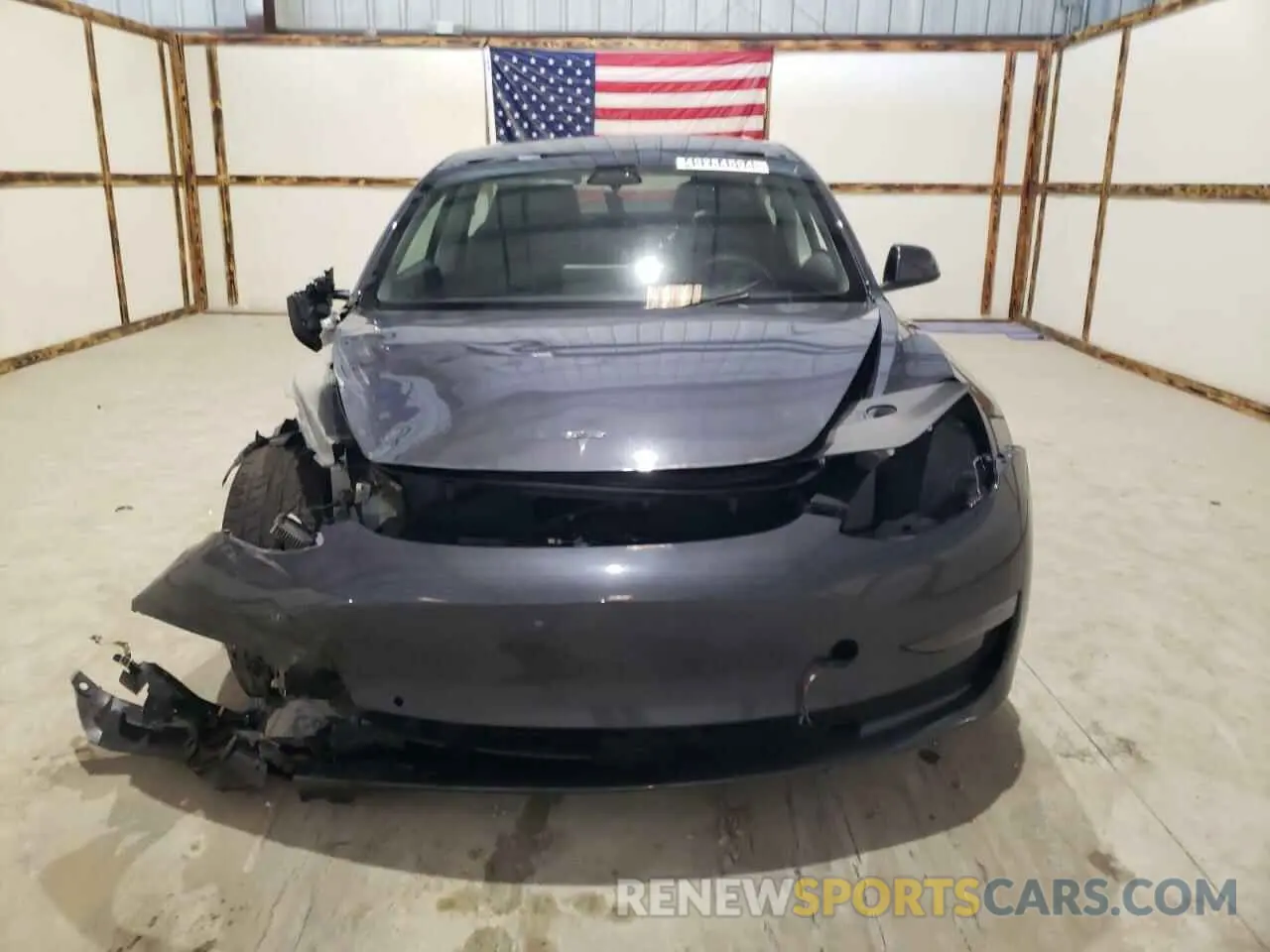 5 Photograph of a damaged car 5YJ3E1EB2NF286392 TESLA MODEL 3 2022