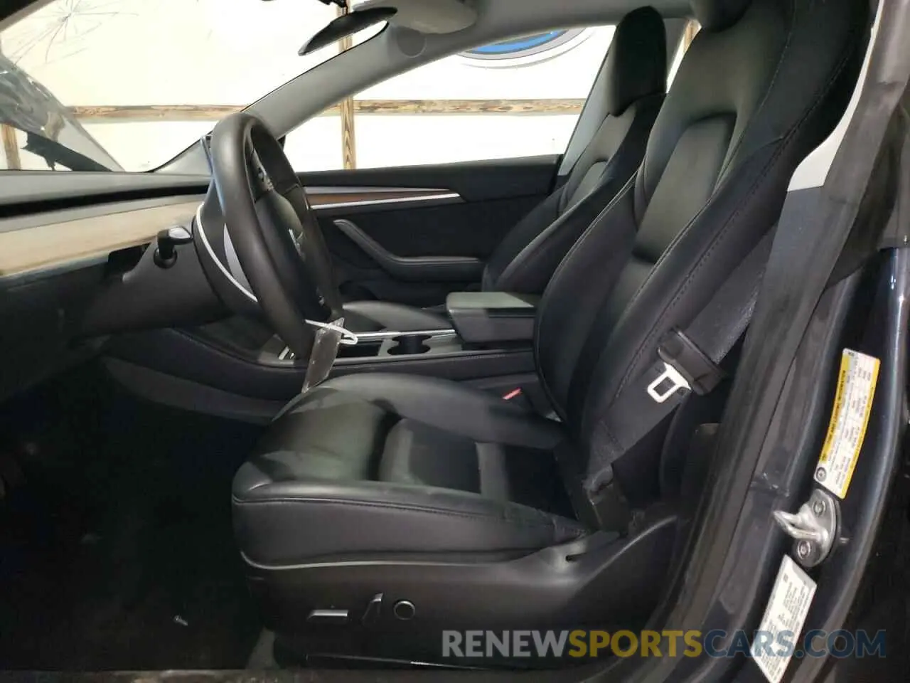 7 Photograph of a damaged car 5YJ3E1EB2NF286392 TESLA MODEL 3 2022