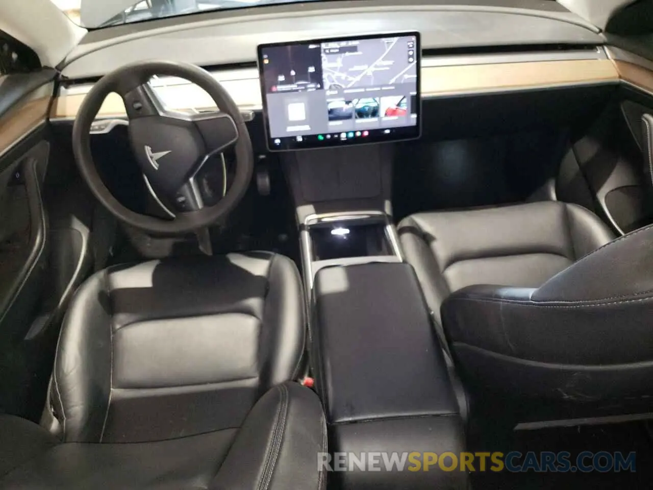 8 Photograph of a damaged car 5YJ3E1EB2NF286392 TESLA MODEL 3 2022