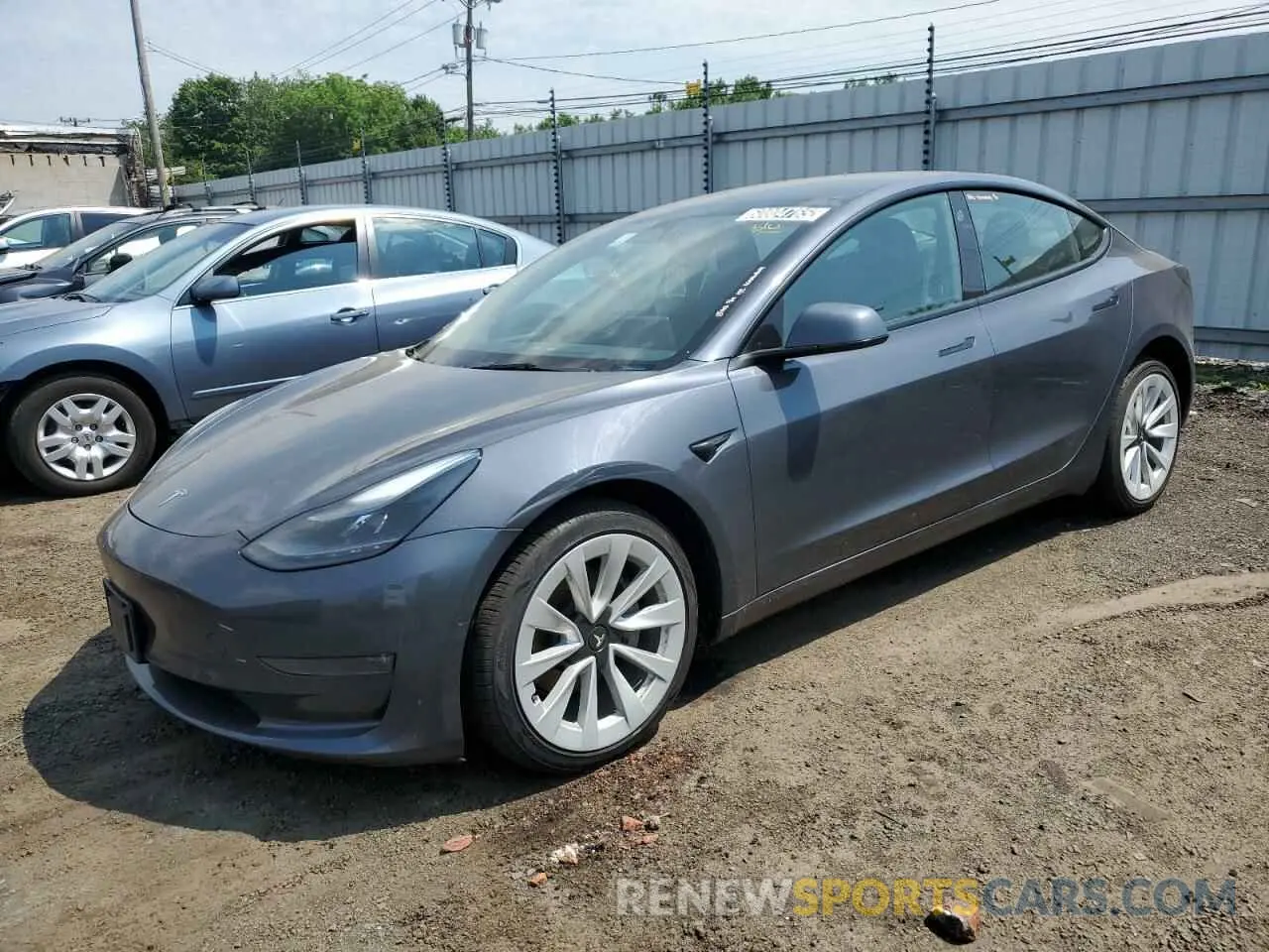 1 Фотография поврежденного автомобиля 5YJ3E1EB2NF289356 TESLA MODEL 3 2022