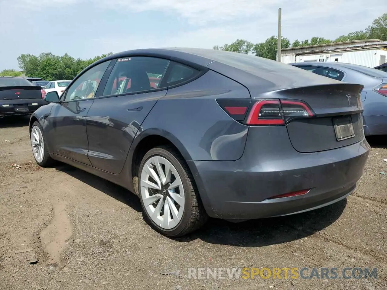 2 Фотография поврежденного автомобиля 5YJ3E1EB2NF289356 TESLA MODEL 3 2022
