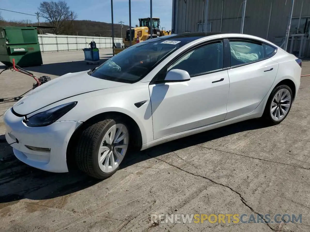 1 Фотография поврежденного автомобиля 5YJ3E1EB2NF359955 TESLA MODEL 3 2022