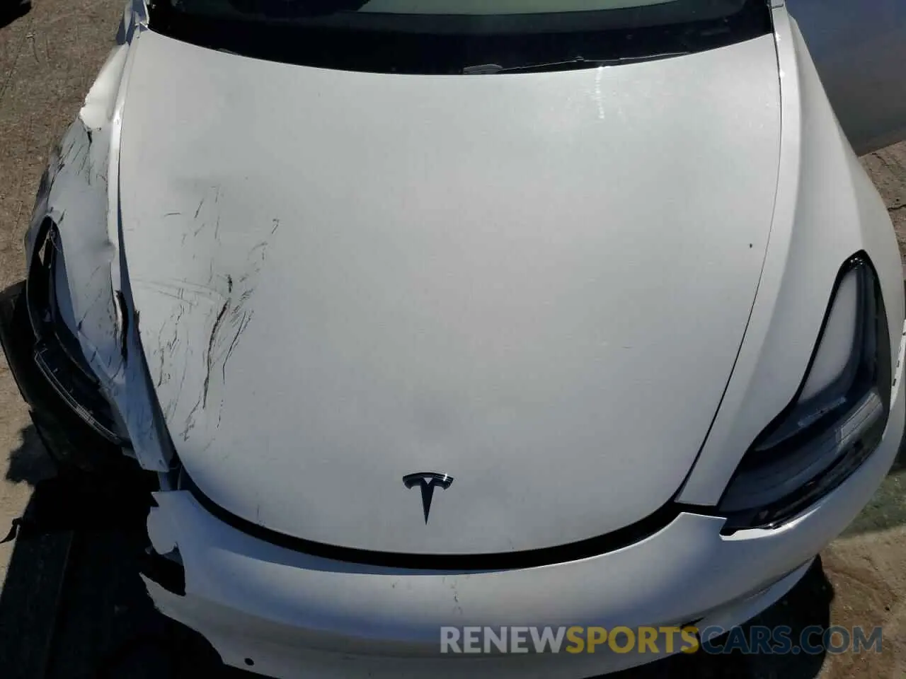 11 Фотография поврежденного автомобиля 5YJ3E1EB2NF359955 TESLA MODEL 3 2022