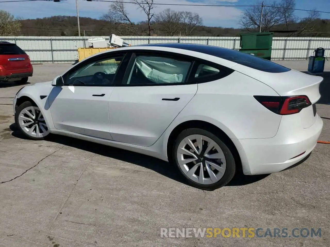 2 Фотография поврежденного автомобиля 5YJ3E1EB2NF359955 TESLA MODEL 3 2022