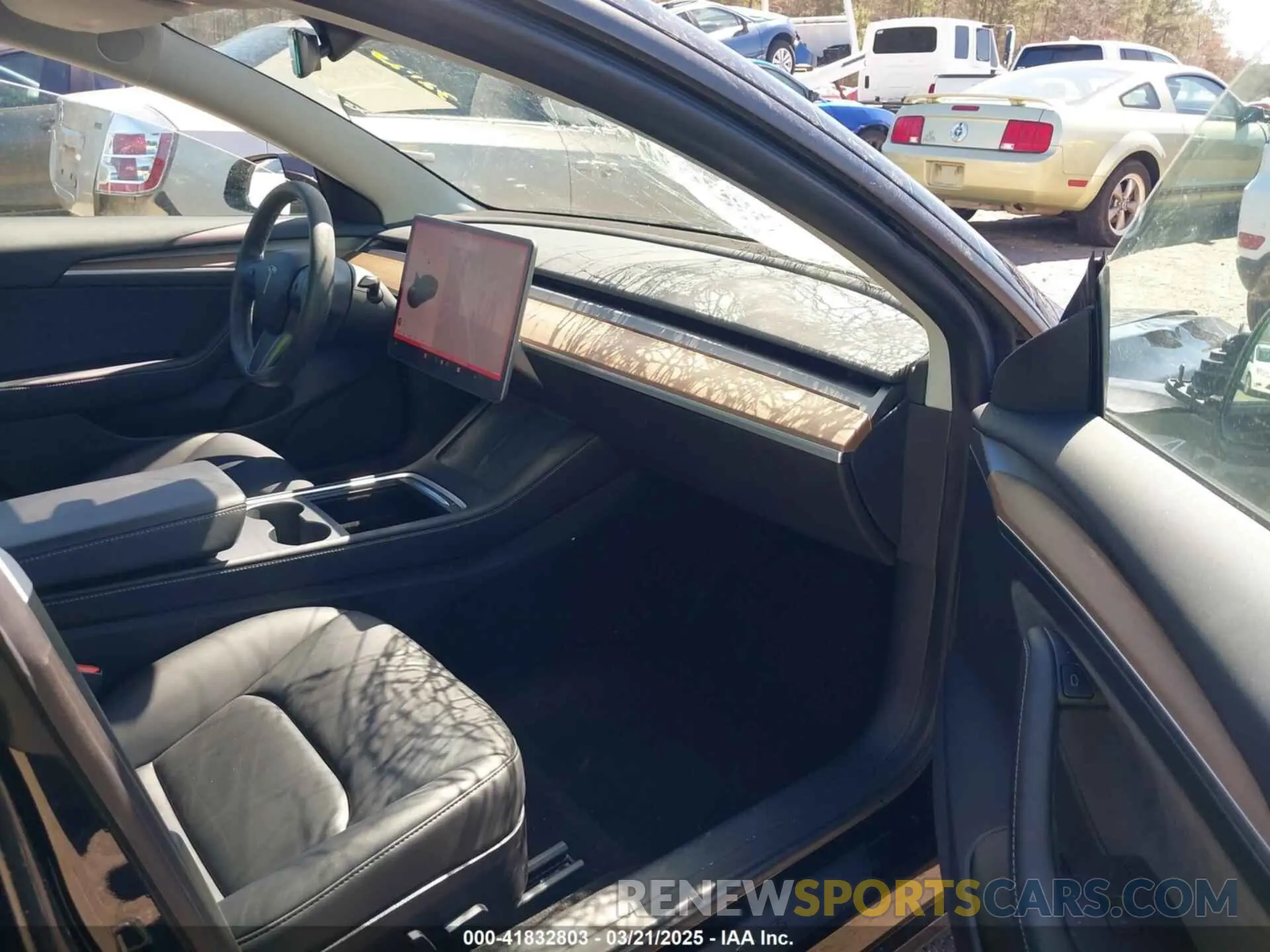5 Фотография поврежденного автомобиля 5YJ3E1EB3NF104313 TESLA MODEL 3 2022