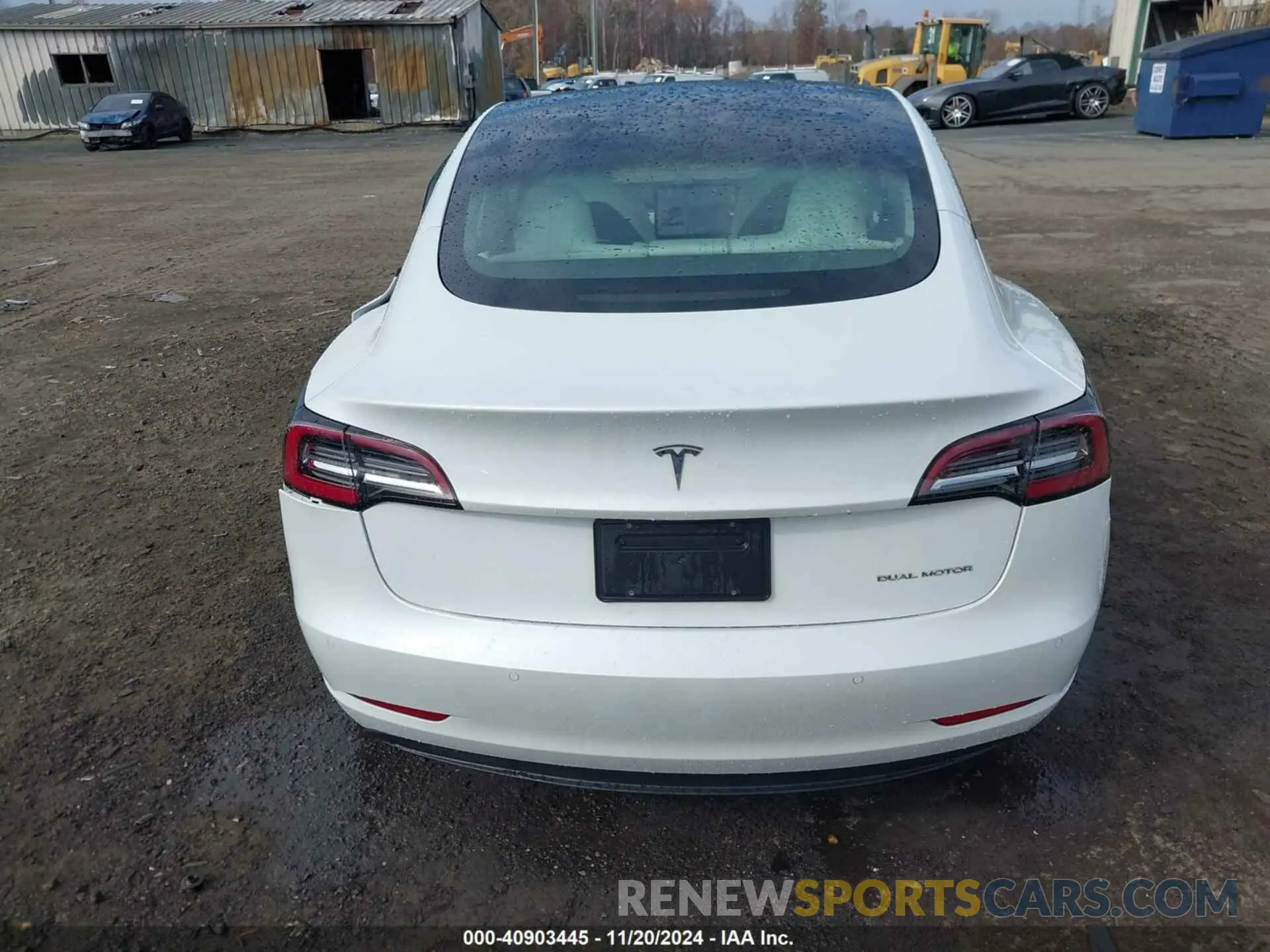 16 Photograph of a damaged car 5YJ3E1EB3NF110709 TESLA MODEL 3 2022