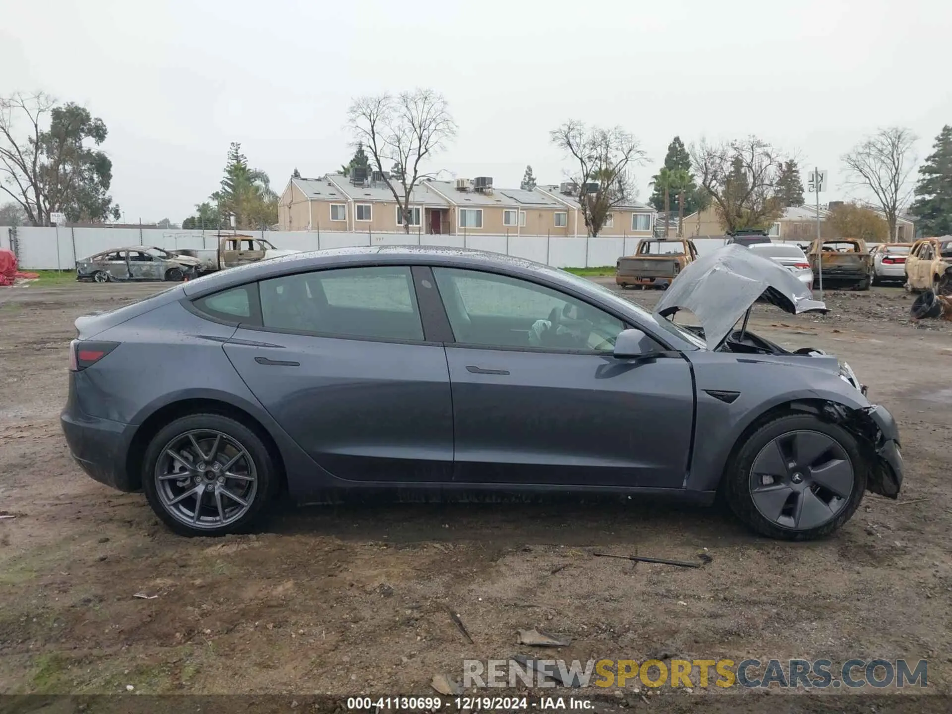 13 Photograph of a damaged car 5YJ3E1EB3NF162955 TESLA MODEL 3 2022