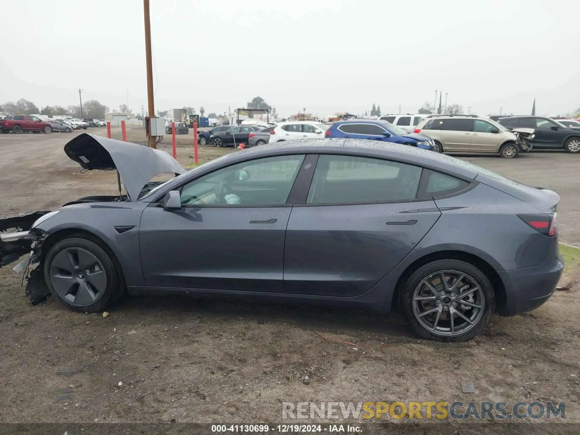 14 Photograph of a damaged car 5YJ3E1EB3NF162955 TESLA MODEL 3 2022