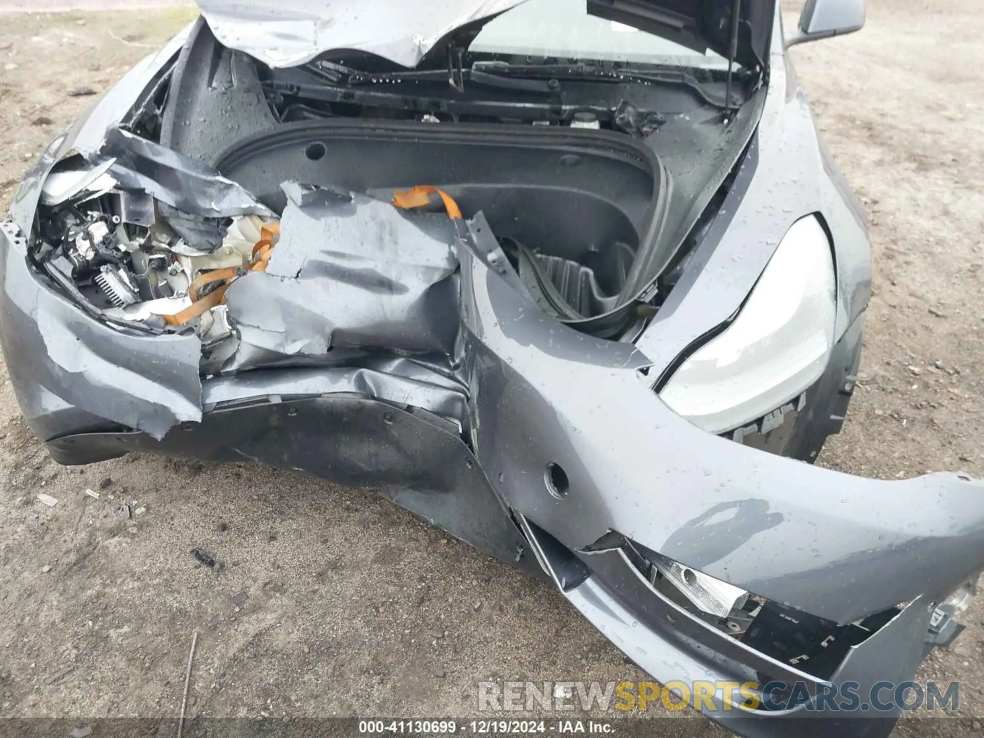 21 Photograph of a damaged car 5YJ3E1EB3NF162955 TESLA MODEL 3 2022