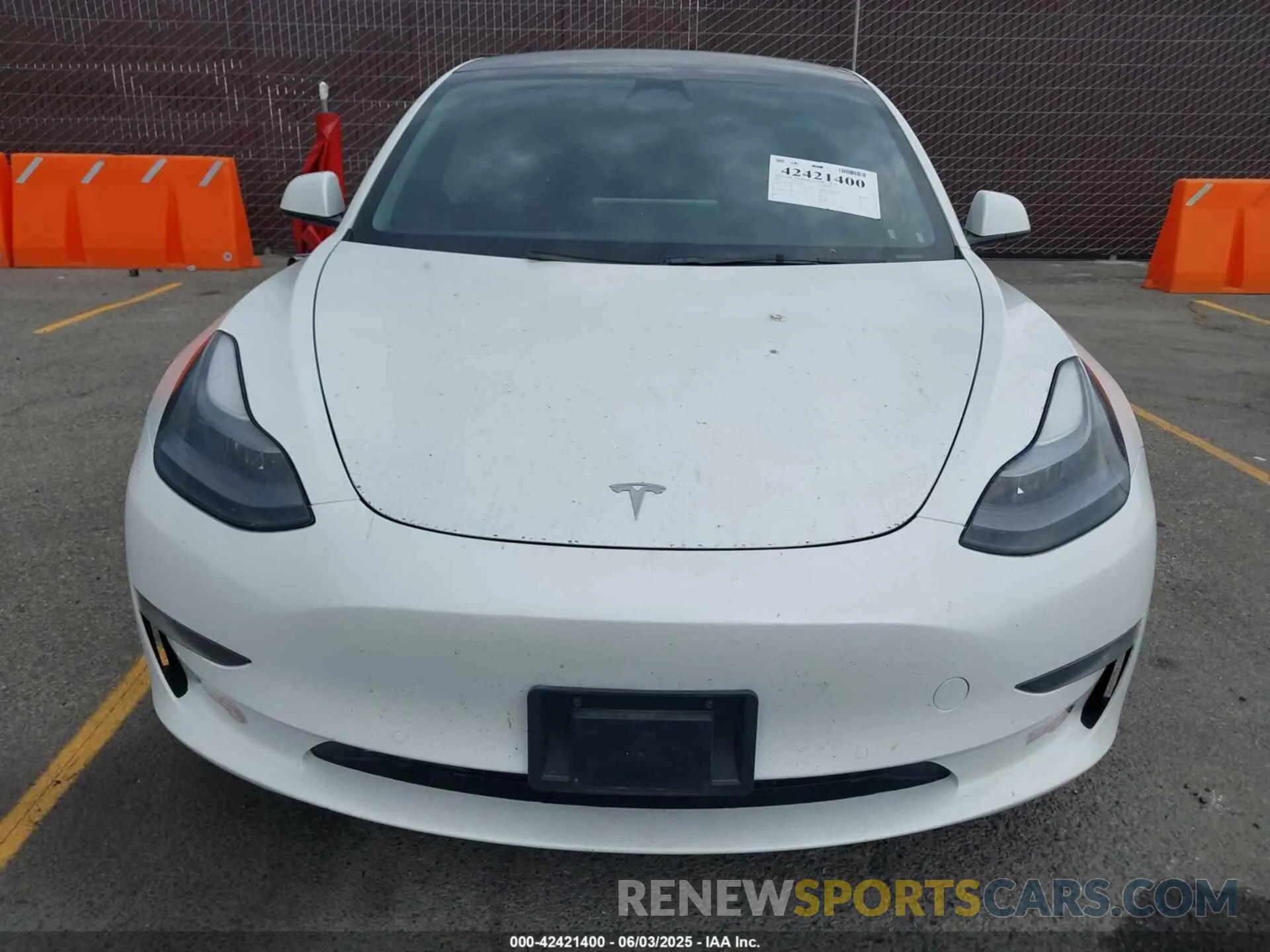 12 Фотография поврежденного автомобиля 5YJ3E1EB3NF183689 TESLA MODEL 3 2022
