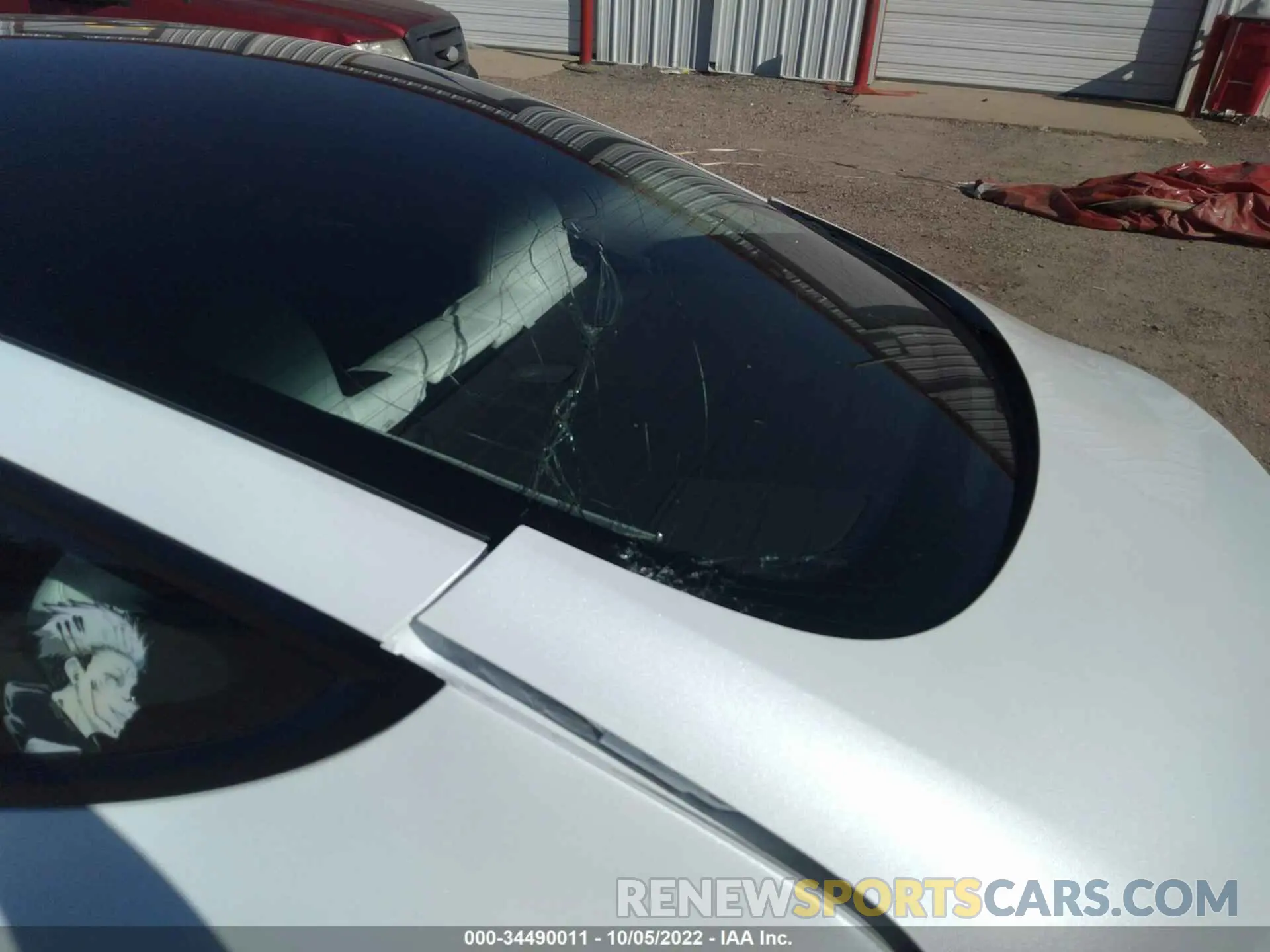 11 Photograph of a damaged car 5YJ3E1EB3NF184440 TESLA MODEL 3 2022